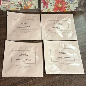 Christian Dior Lucky Crème Pour Le Corps Body Crème | Size: 3 ml each x 4 | NEW
